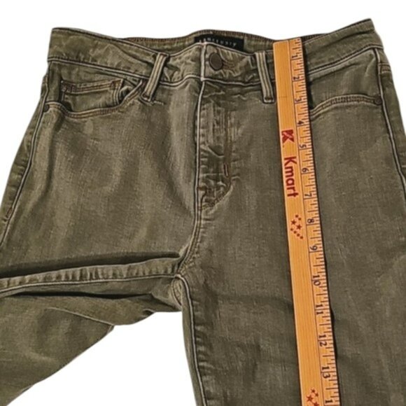 Sanctuary Women's Skinny Jeans Size 27 4 Olive Green Denim Social Ankle Mid Rise - Picture 13 of 15
